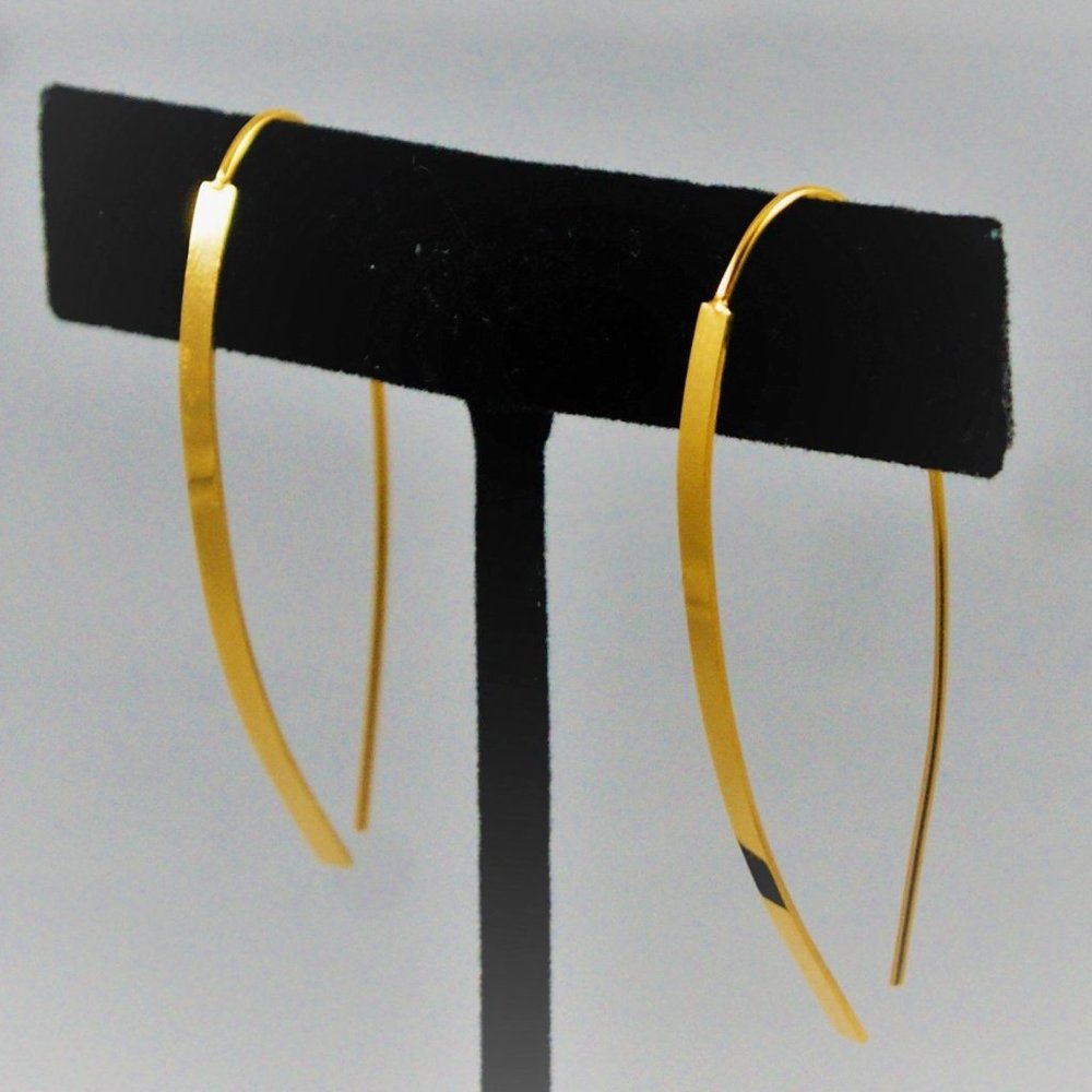 Modern Gold Earrings | New!